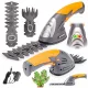  Powermat 12 см 3.6 V акумулаторна електрическа ножица + ръкавици Procera Дамски работни ръкавици X-COLOR-PU 8 размер 8 - M 12 чифта
