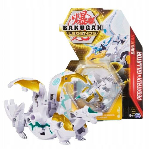  BAKUGAN LEGENDS PEGATRIX X GILLATOR ФИГУРА + КАРТИ