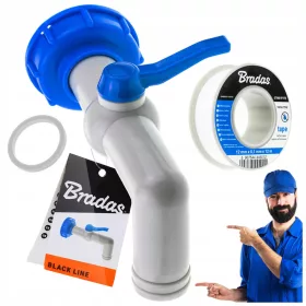    ВЕНТИЛ ЗА MAUZER FAP ЗА MAUZER IBC S60x6 ГРАДИНСКИ КРАН + ТЕФЛОНОВА ЛЕНТА