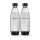  X2 БУТИЛКИ ЗА ВОДА SODASTREAM FUSE 1L - ЧЕРНИ 2 ОПАКОВКИ