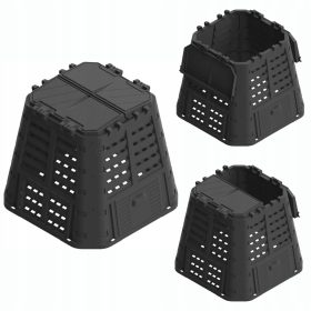    1-камерен компостер Patrol 480л, черен