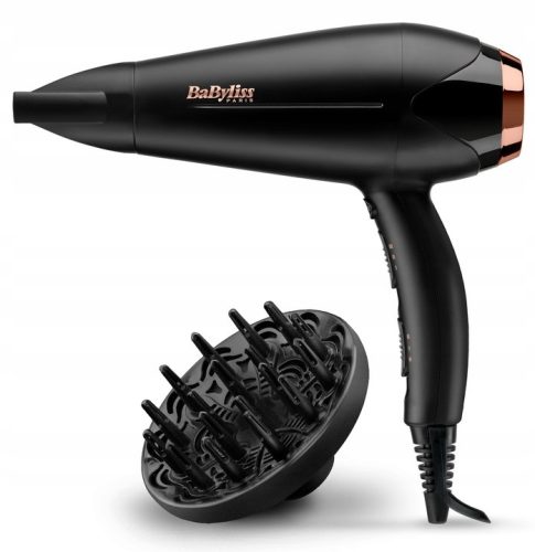  Сешоар Babyliss D570DE 2200W йонизация два накрайника за дифузьор