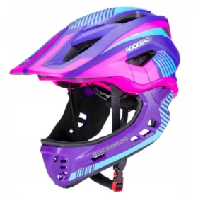    Каска за велосипед Rocbkros, Детска, Уста, Защитна, за Велосипед, Тротинетка