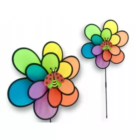    ГОЛЯМА декоративна двойна въртяща се дъга