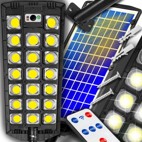  Улична лампа XBAY 1600 W 20000 lm на соларно захранване