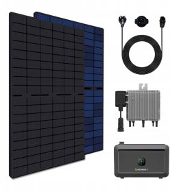   Фотоволтаици балкон 860W с Deye 800W WIFI инвертор и Growatt NOAH 2000