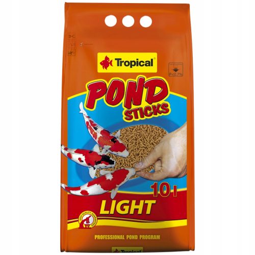  Храна за рибки Tropical Tropical Pond Sticks Light 10л 900гр