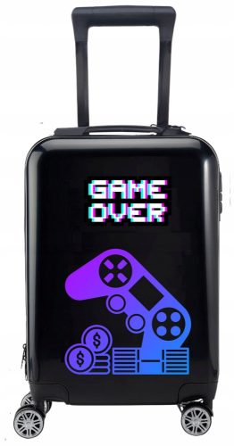  GAME OVER PAD ГЕЙМИНГ КУФАР ЧЕРЕН ЗА ПЪТУВАНЕ ДЕТСКИ КОД