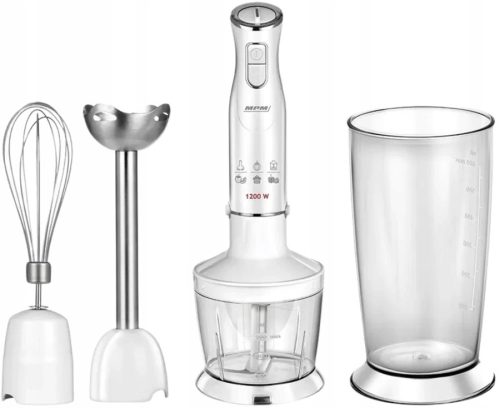  Ръчен блендер MPM MBL-36 1200W White Chopper Накрайник за разбиване