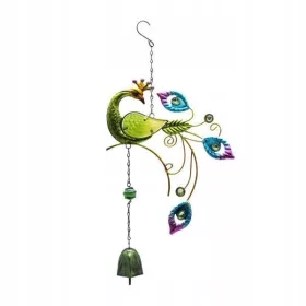    2x паунови камбанки, висящи орнаменти, висулка, декорация, ретро метал