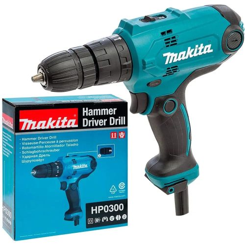  Винтоверт Makita, мрежово захранване 230 V HP0300