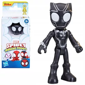    ФИГУРА ЧЕРНА ПАНТЕРА СПАЙДИ И СУПЕР-БЪДИ MARVEL 10 CM F8144