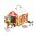  Къща за кукли Melissa & Doug Дървена плевня с животни 26,5 см
