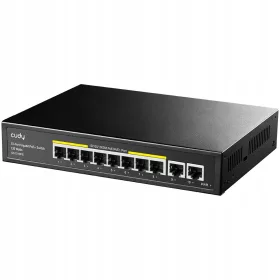  Cudy комутатор GS1010PE 8xGE PoE+ 120W 2xGb Uplink