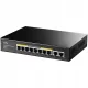  Cudy комутатор GS1010PE 8xGE PoE+ 120W 2xGb Uplink