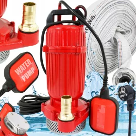    ПОМПА ЗА МРЪСНА, ЧИСТА ВОДА, Септична яма, ПОТОПЯЕМ КЛАДЕНЕЦ, ПОТОПЯЕМА, МАРКУЧ, 20М