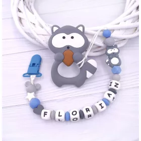    Многоцветна поставка за залъгалка