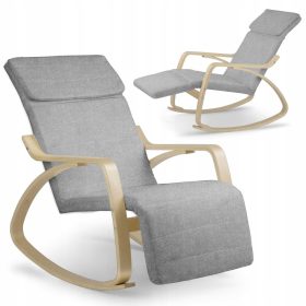    Люлеещ се стол Sofotel, нюанси на сивото