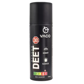    VACO STRONG 30 Спрей за кърлежи, комари и мушици DEET 30% + Citrodiol - 170 ml