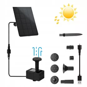    СОЛАРЕН ФОНТАН, ГРАДИНСКИ ФОНТАН В ДВОРА ЗА ЕЗЕРЦЕТО