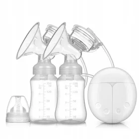    ДВОЕН ЕЛЕКТРИЧЕСКИ ПРАМПАТОР ЗА ГЪРДИ ДВУФАЗНА ПОМПА ЗА МЛЯКО 4 НИВА 2в1