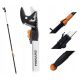  Ръчна ножица Fiskars с телескоп 40см
