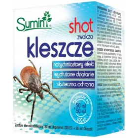    Течност против кърлежи и комари Sumin Shot 50мл