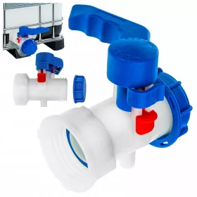    ВЕНТИЛ ЗА MAUZER MAUSER 1000 ПЕПЕРУДНА КЛАПА IBC S60x6