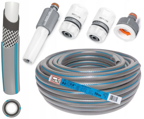  Градински маркуч Polix P415BW40195030P 3/4" 50м