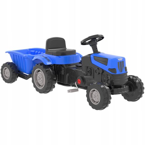  WOOPIE Farmer GoTrac MAXI PLUS педален трактор с ремарке Син