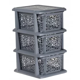    Рафт за баня BranQ антрацит 29,2 х 25 х 44 см