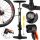  MalTrack Bicycle Pump B-Pump200 черна подова помпа