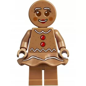    LEGO Празник / Коледа - Фигурка - Г-жа Gingerbread hol168 НОВО