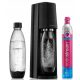  Черен сатуратор SodaStream Terra