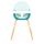  Столче за хранене Ecotoys 92 х 62 х 57 см