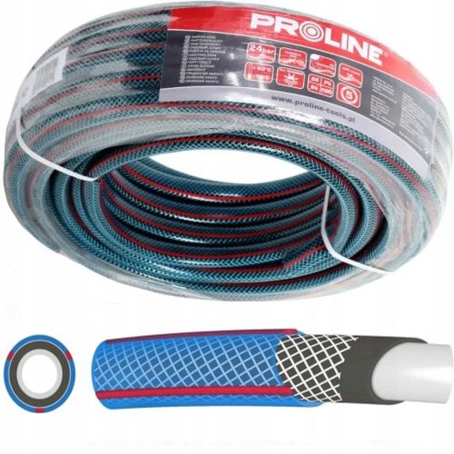  PROLINE Градински маркуч 1/2" 15м + прав разпръсквач КОМПЛЕКТ ЗА ПОЛИВАНЕ SUPER