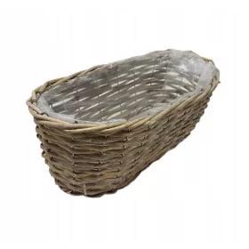 Плетена балконска кутия 36 х 15 см