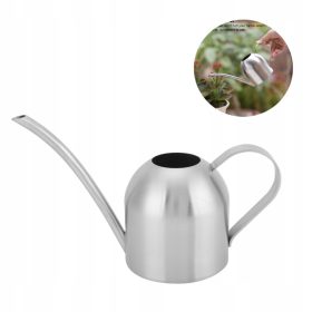    Лейка 0,5 л, керамика, нюанси на сиво и сребристо