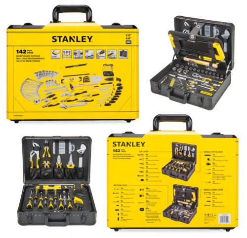  Комплект инструменти Stanley 142 бр. (98109STMT-1)