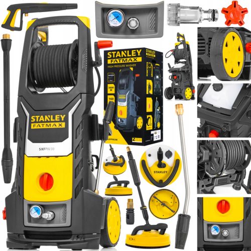  Уред за миене под налягане Stanley 160 bar 3000 W