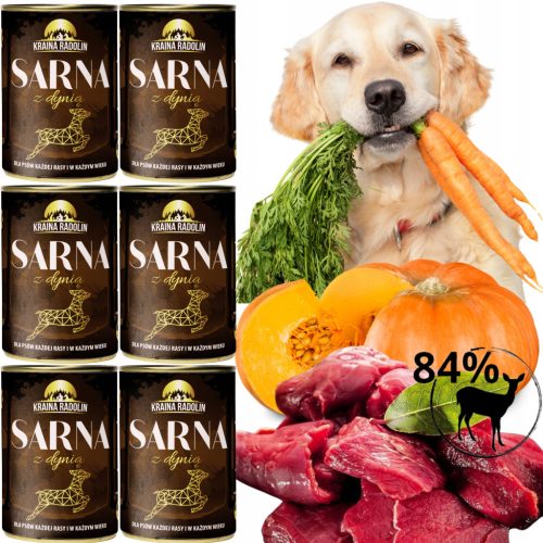  Kraina Radolin Sarna 400гр мокра храна за страдащи от алергии и свръхчувствителност