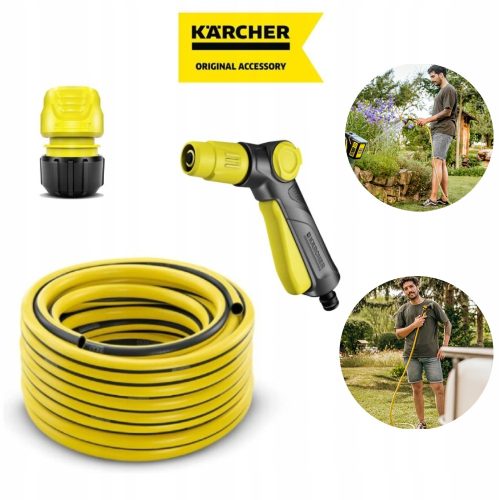  KARCHER КОМПЛЕКТ градински маркуч PrimoFlex 1/2"20м с АКСЕСОАРИ