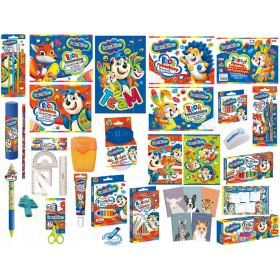    УЧИЛИЩЕН LAYET BAMBINO MEGA XXL 28 АРТИКУЛА ДОБЪР НАЧАЛО 1-3 и ДЕТСКА ГРАДИНА