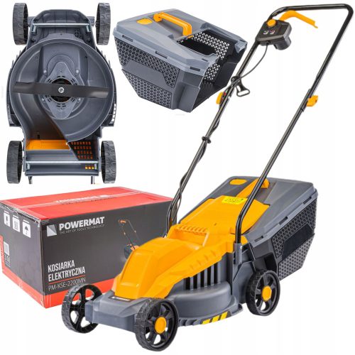  Електрическа косачка Powermat 2200 W, 30 л