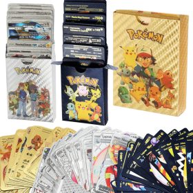    POKEMON MEGA КОМПЛЕКТ ОТ 165 ЗЛАТНИ КАРТИ