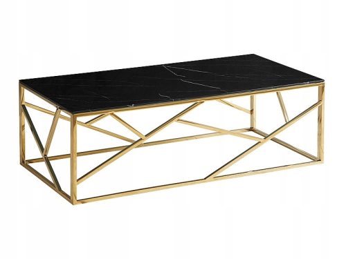  Правоъгълна пейка Signal Glamour 120 x 60 x 40 см черна