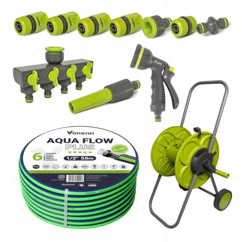  Vimenn ГРАДИНСКИ МАРКУЧ 6 СЛОЯ 1/2" 50m AQUA FLOW PLUS ПОЛИРАНЕ + 8 други продукта