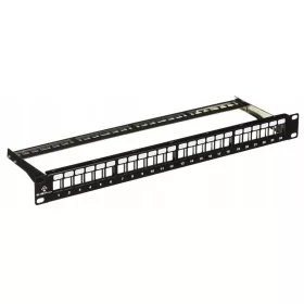    Пач панел Alantec PK020 1U 19" 24 x RJ-45 черен