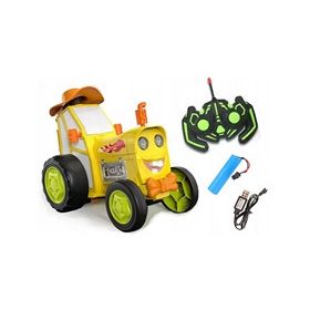  Луд скачащ контролиран трактор