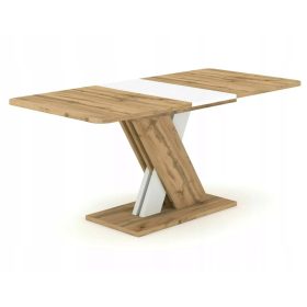    Правоъгълна разтегателна маса Signal Tables 140 x 85 x 76 см дъб вотан